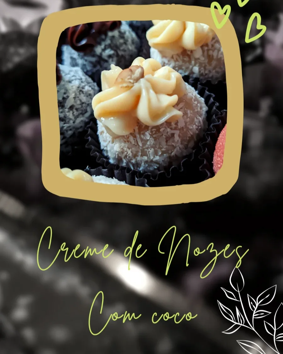 Creme de nozes com coco da Cake Box