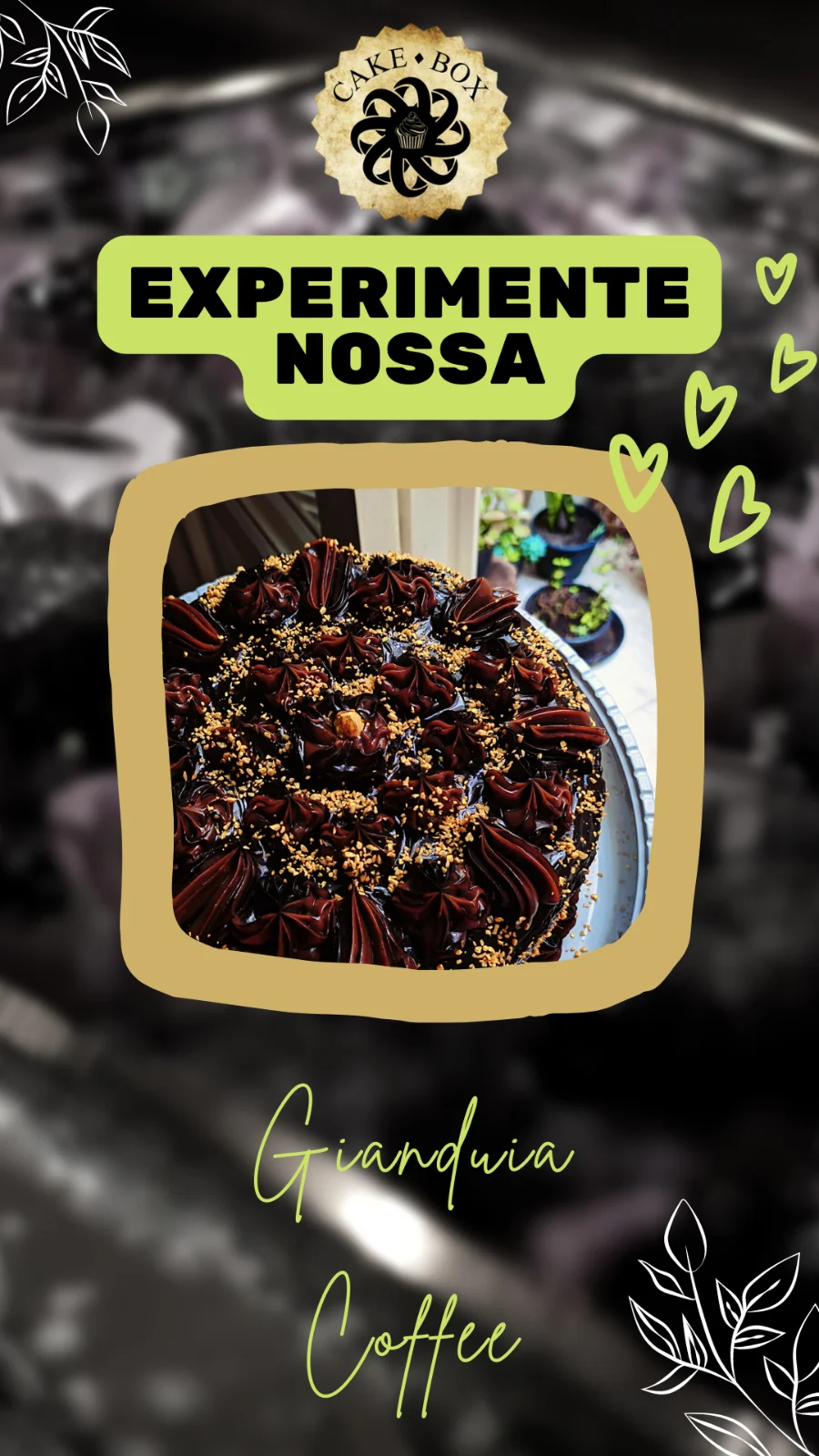 Gianduia Coffee da Cake Box