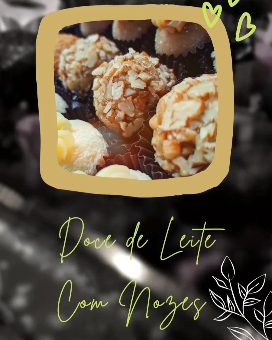 Doce de leite com nozes da Cake Box