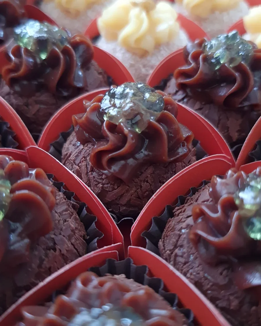 Chocolate com hortelã da Cake Box