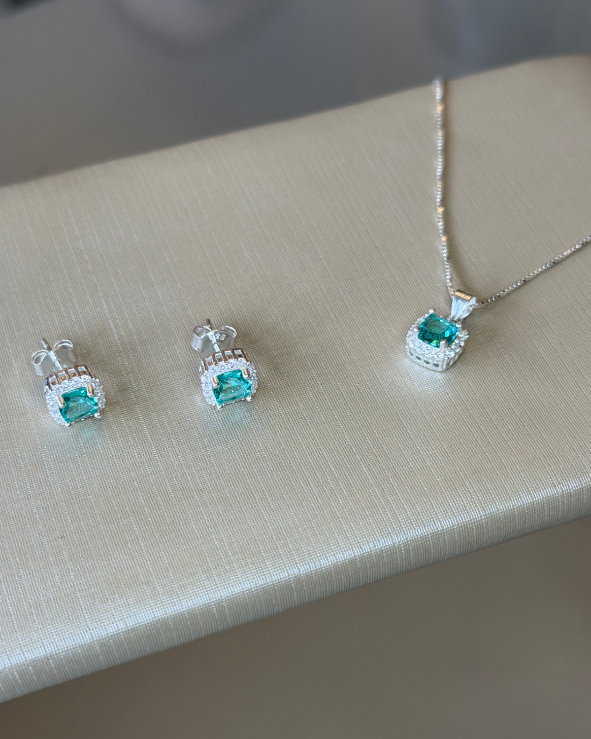Conjunto prata 925