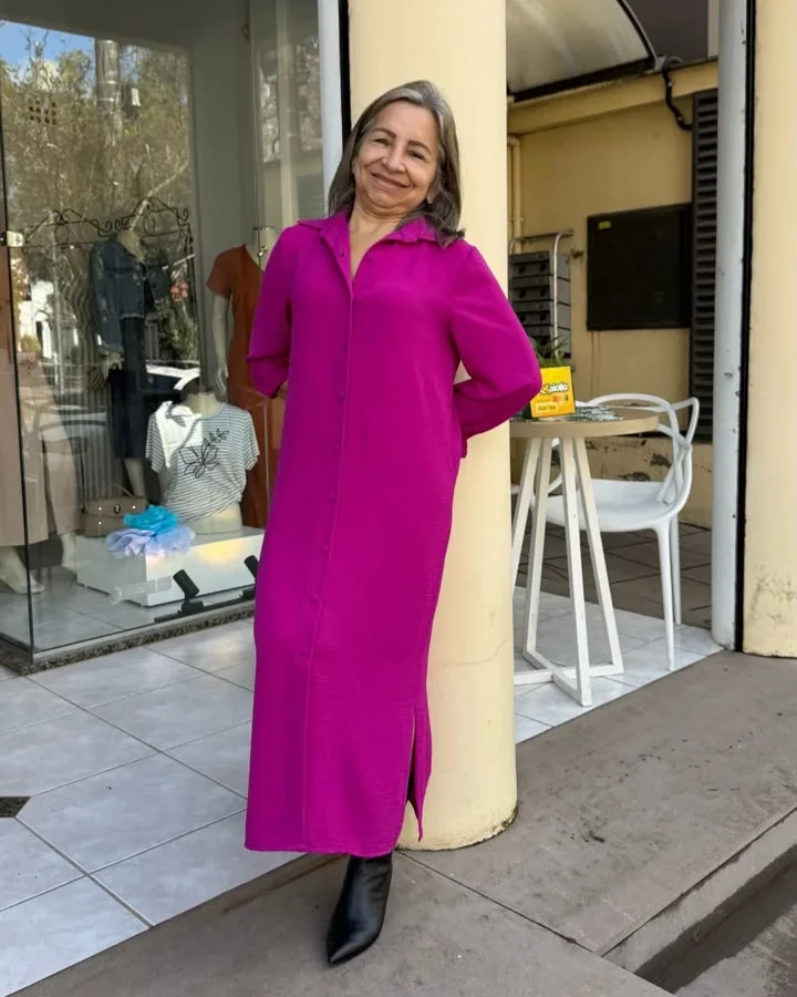 Vestido chamise aier