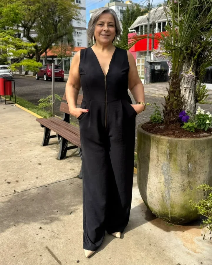 Vestido crepe aier FL