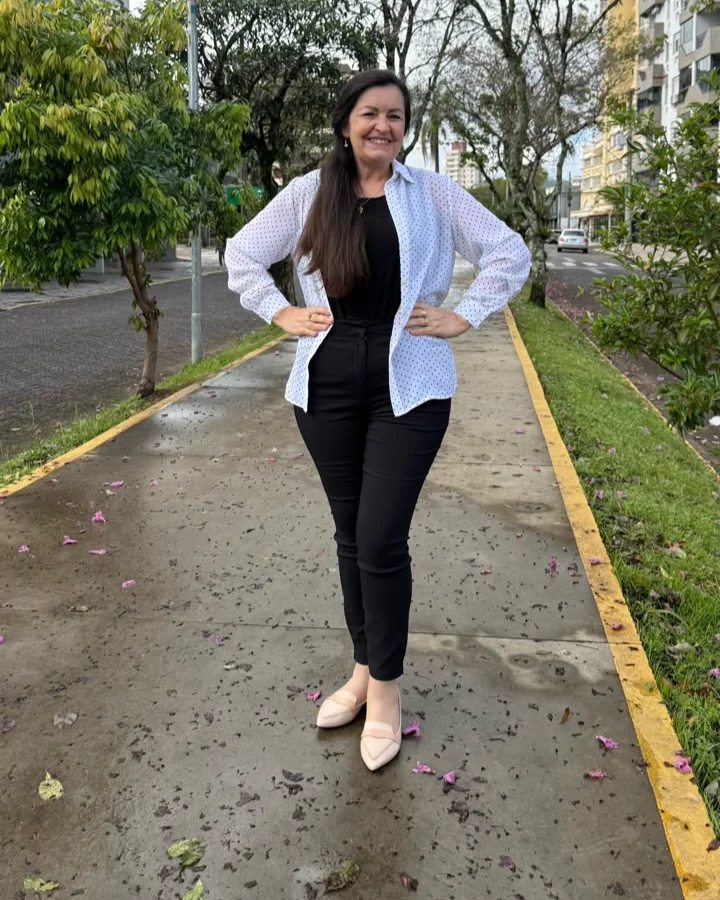 Conjunto casaco e regata